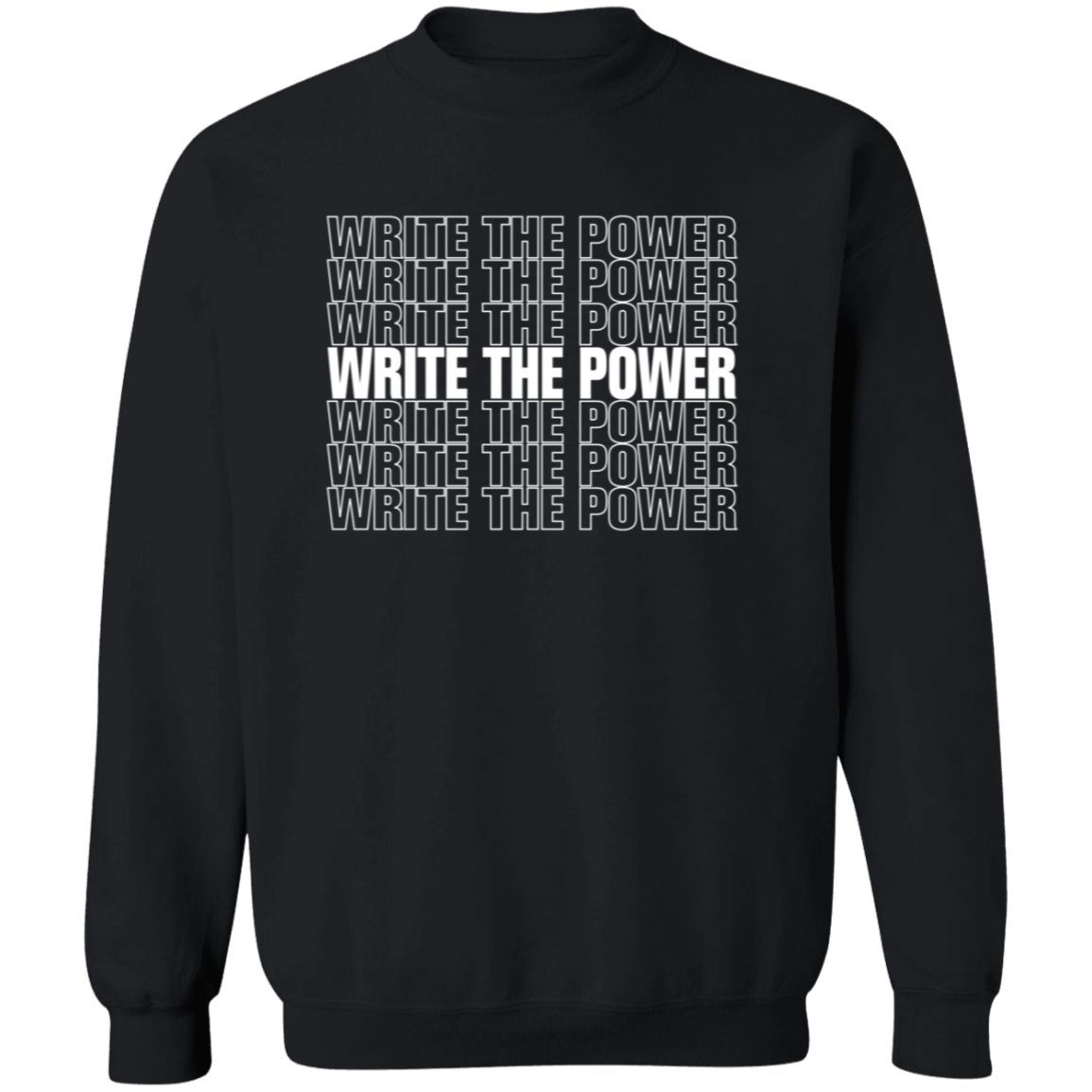 Public Enemy Inspired "Write the Power" Unisex Sweatshirt
