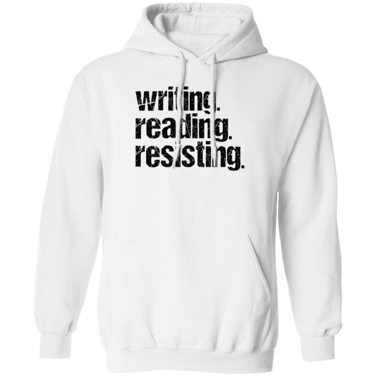 Writing, Reading, Resisting Distressed Unisex Hoodie