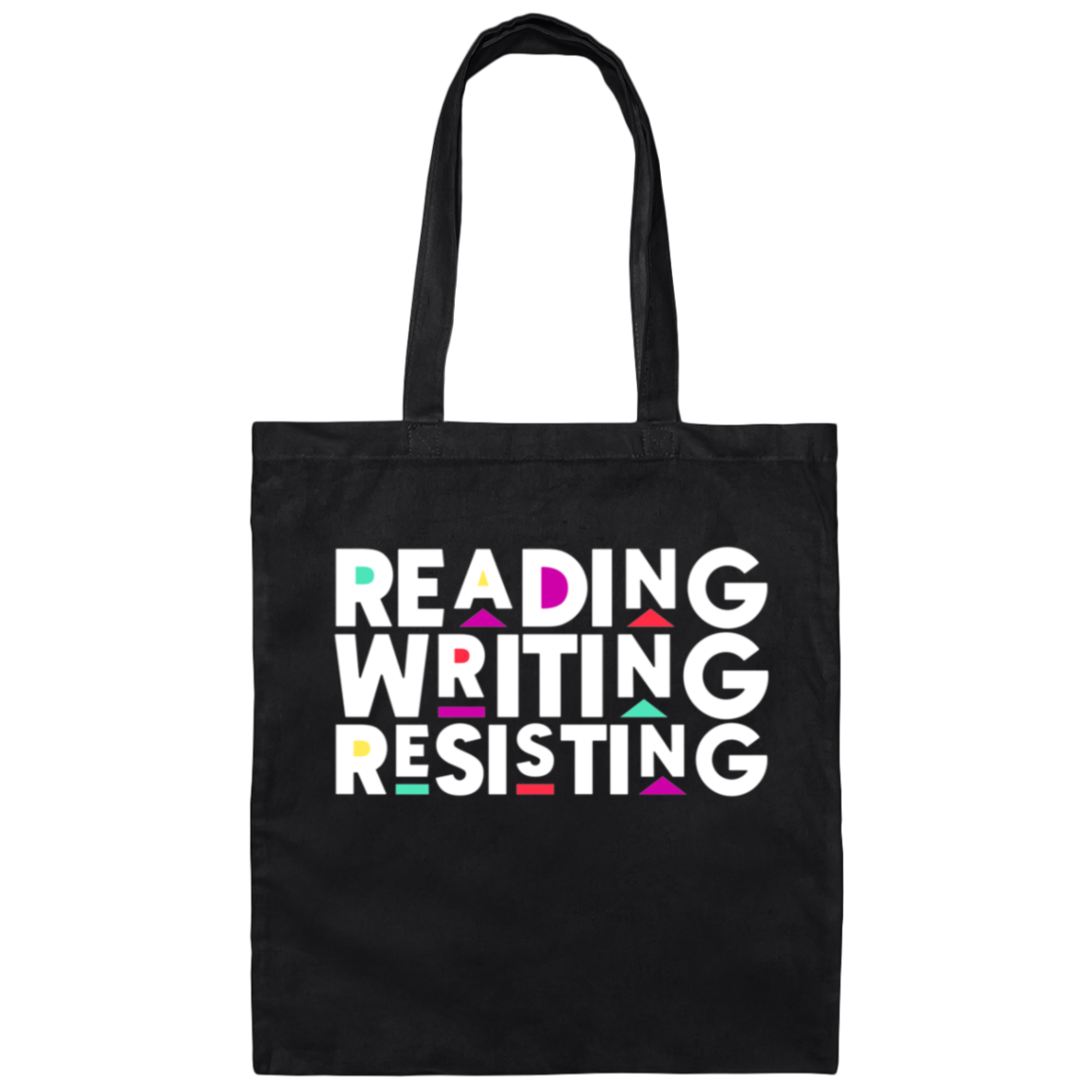 Reading, Writing, Resisting Tote Bag (Martin Sitcom Themed)