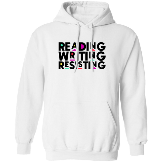 Reading, Writing, Resisting Hoodie (Martin Sitcom Themed)