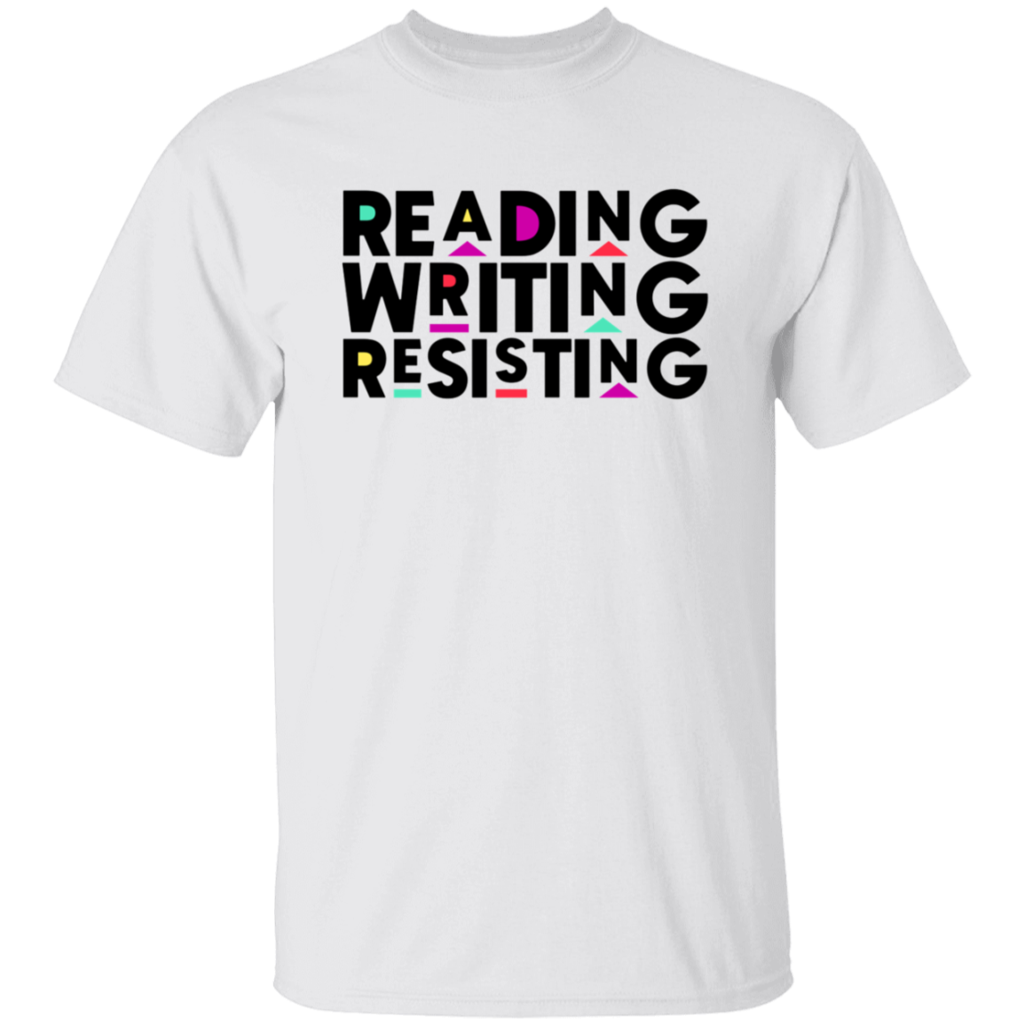 Reading, Writing, Resisting T-Shirt (Martin Sitcom Themed)
