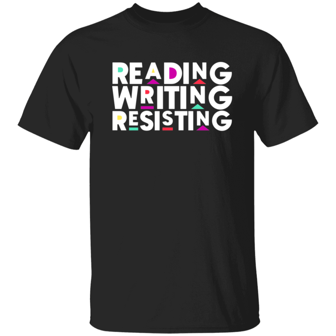 Reading, Writing, Resisting T-Shirt (Martin Sitcom Themed)