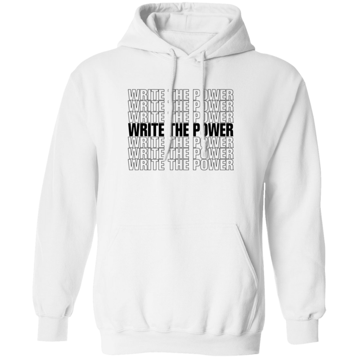 Public Enemy Inspired "Write the Power" Unisex Hoodie