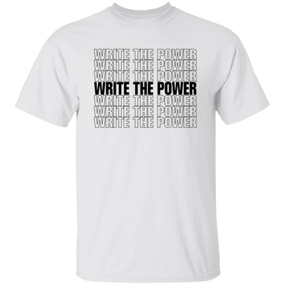 Public Enemy Inspired "Write the Power" Unisex Tee