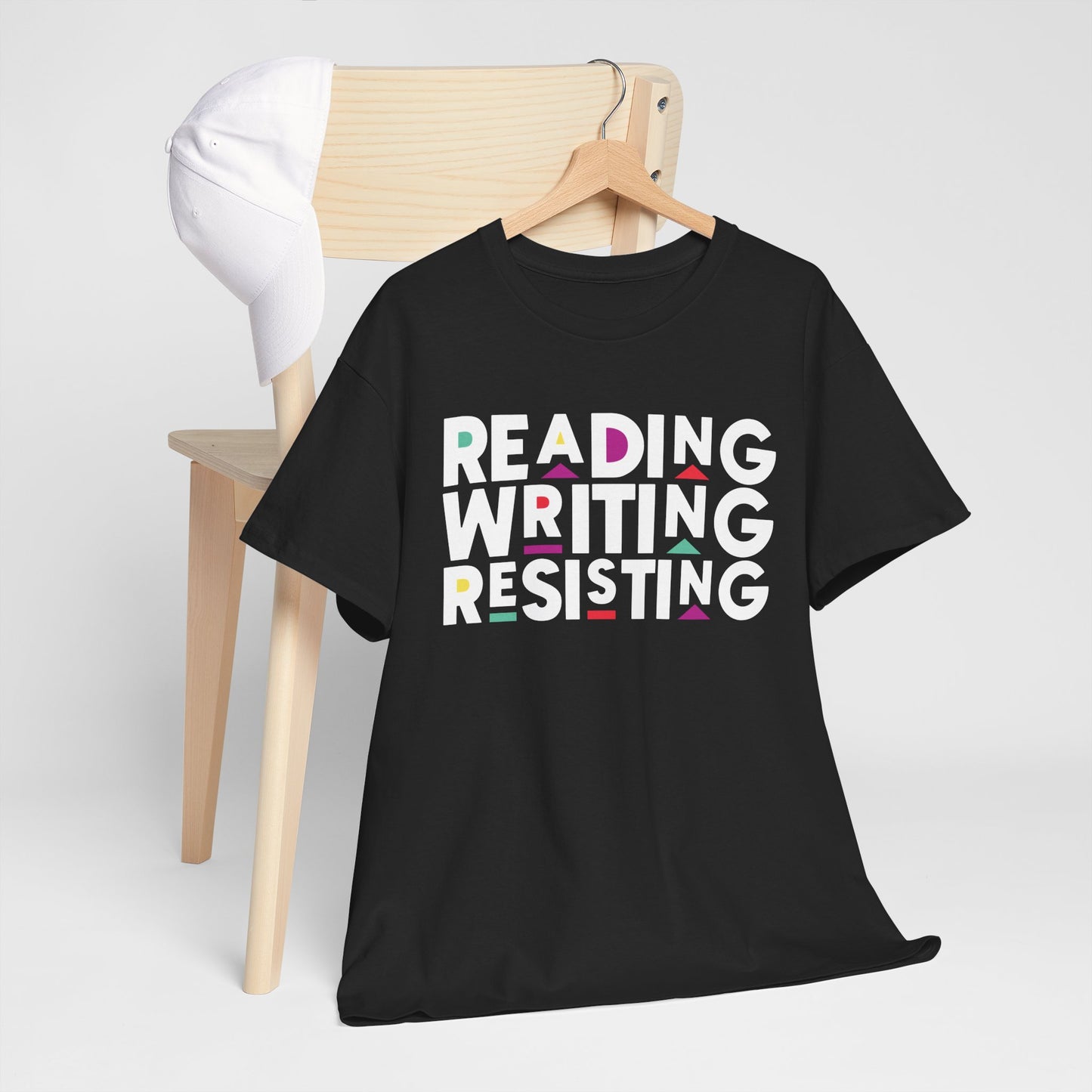 Reading, Writing, Resisting T-Shirt (Martin Sitcom Themed)