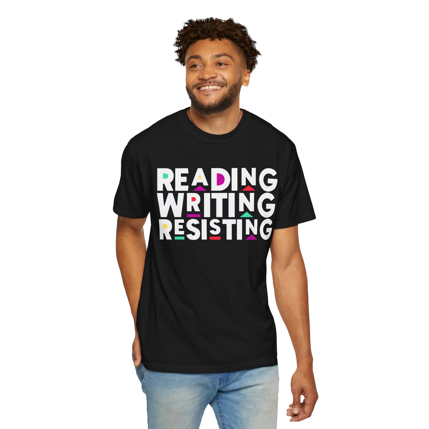 Reading, Writing, Resisting T-Shirt (Martin Sitcom Themed)